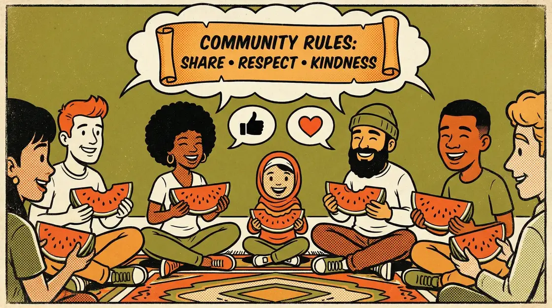 必赢亚洲娱乐 社区公约漫画插图